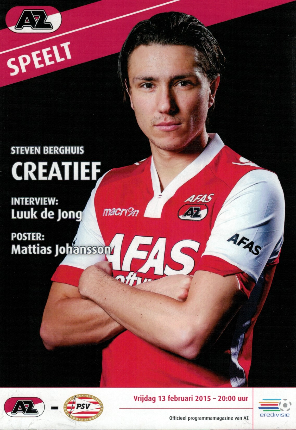 AZ Programma 13-feb-2015 PSV thuis